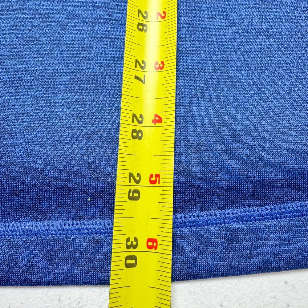 Adidas‎ Pullover Mens Extra Large Blue Climalite Quarter Zip Athletic Training